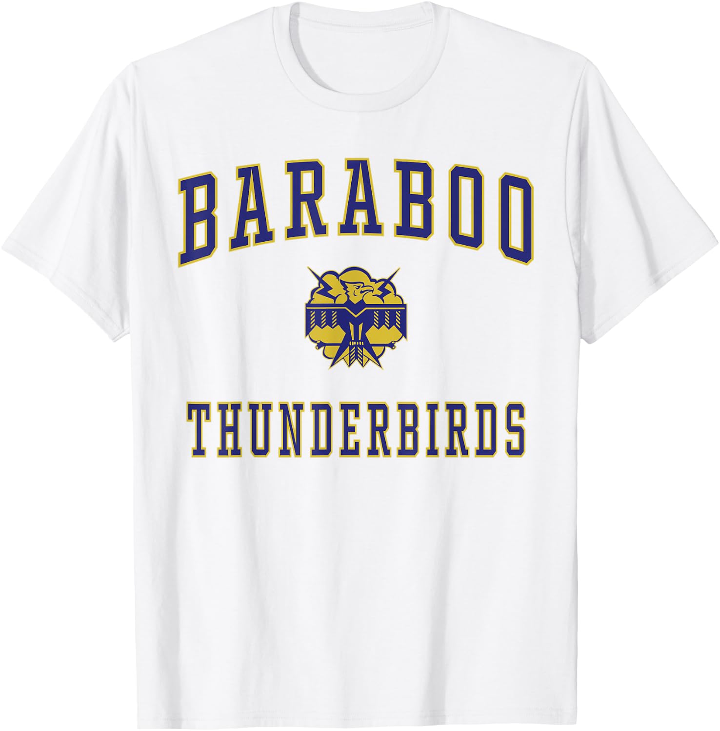 Baraboo High School Thunderbirds T-Shirt - T-Shirt | White