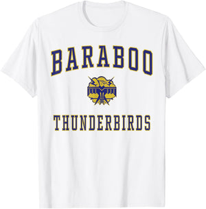 Baraboo High School Thunderbirds T-Shirt - T-Shirt | White