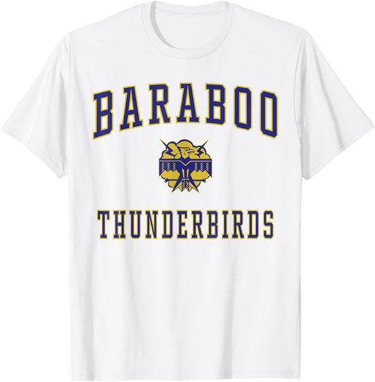 Baraboo High School Thunderbirds T-Shirt - T-Shirt | White