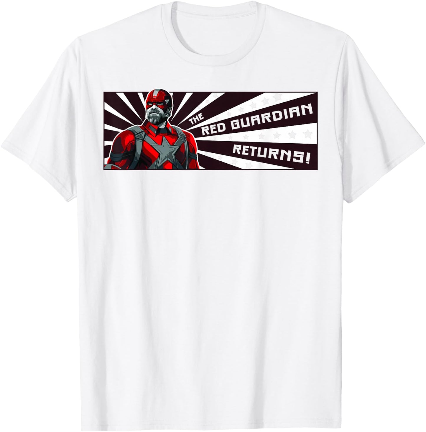 Marvel Black Widow The Red Guardian Returns T-Shirt - T-Shirt | White