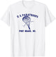 US Paratrooper Fort Bragg NC WW2 T-Shirt - T-Shirt | White