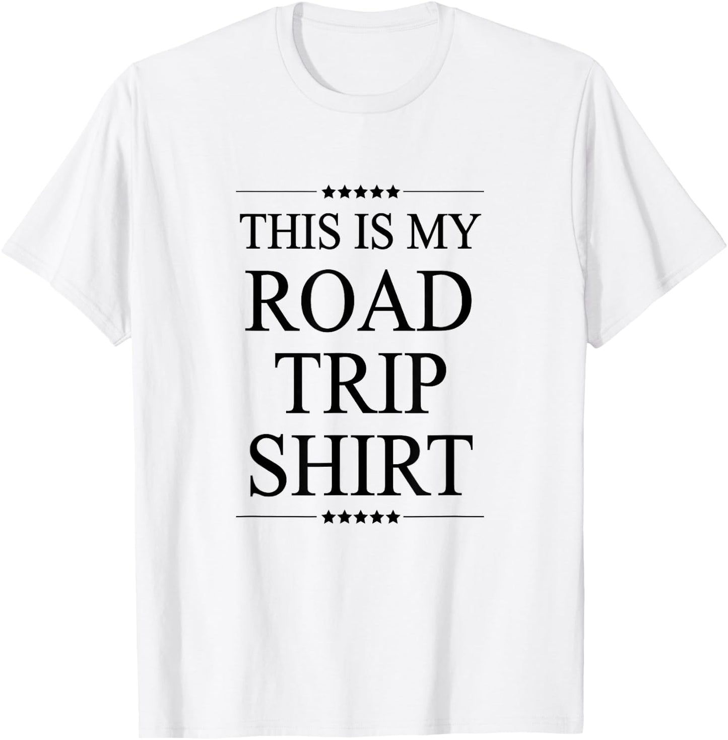 This is My Road Trip Shirt | Cute and Funny - Graphic T-Shirt - T-Shirt | White
