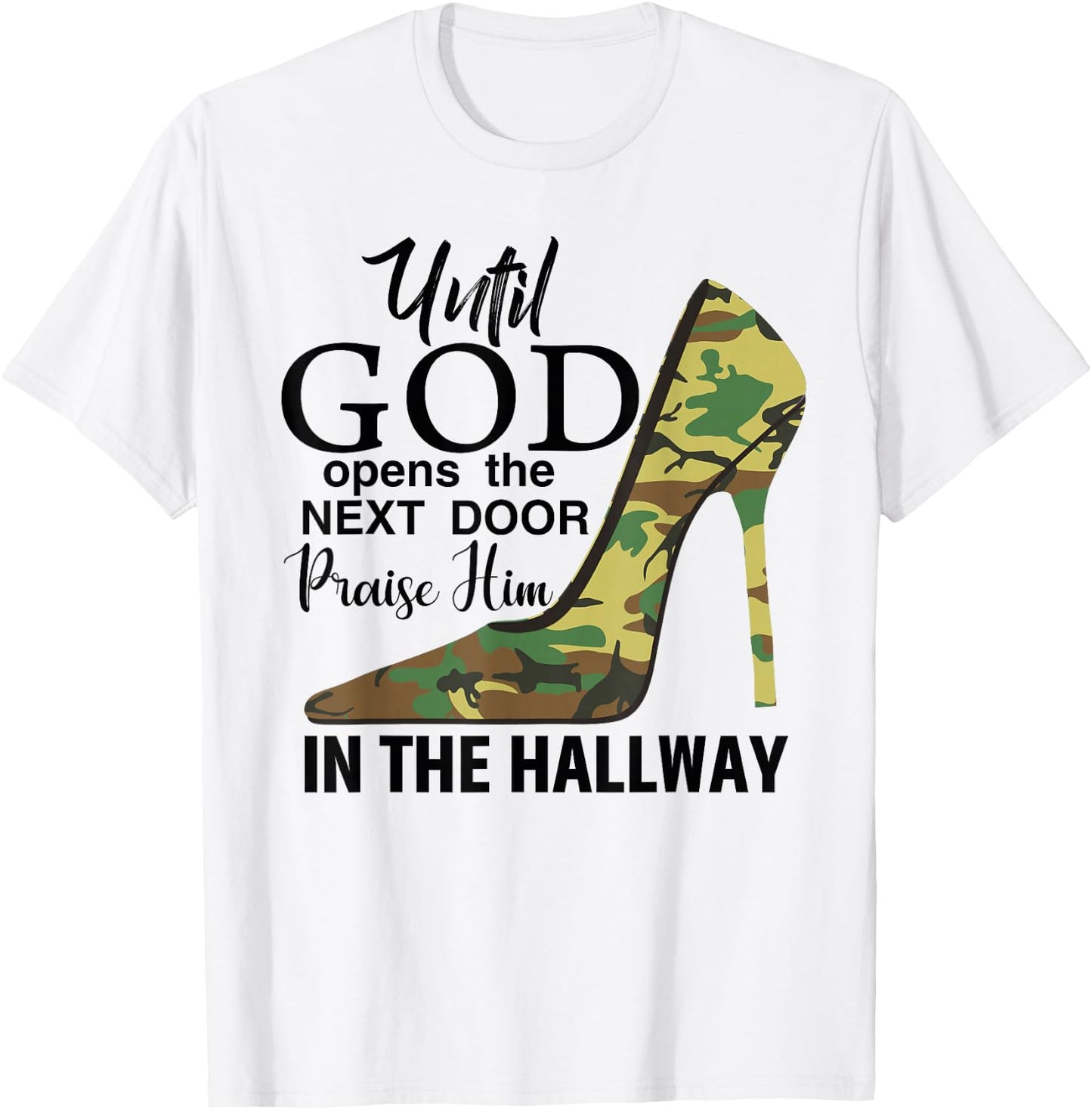 Mom Faith Based Apparel Plus Size Girl Novelty Christian T-Shirt - T-Shirt | White