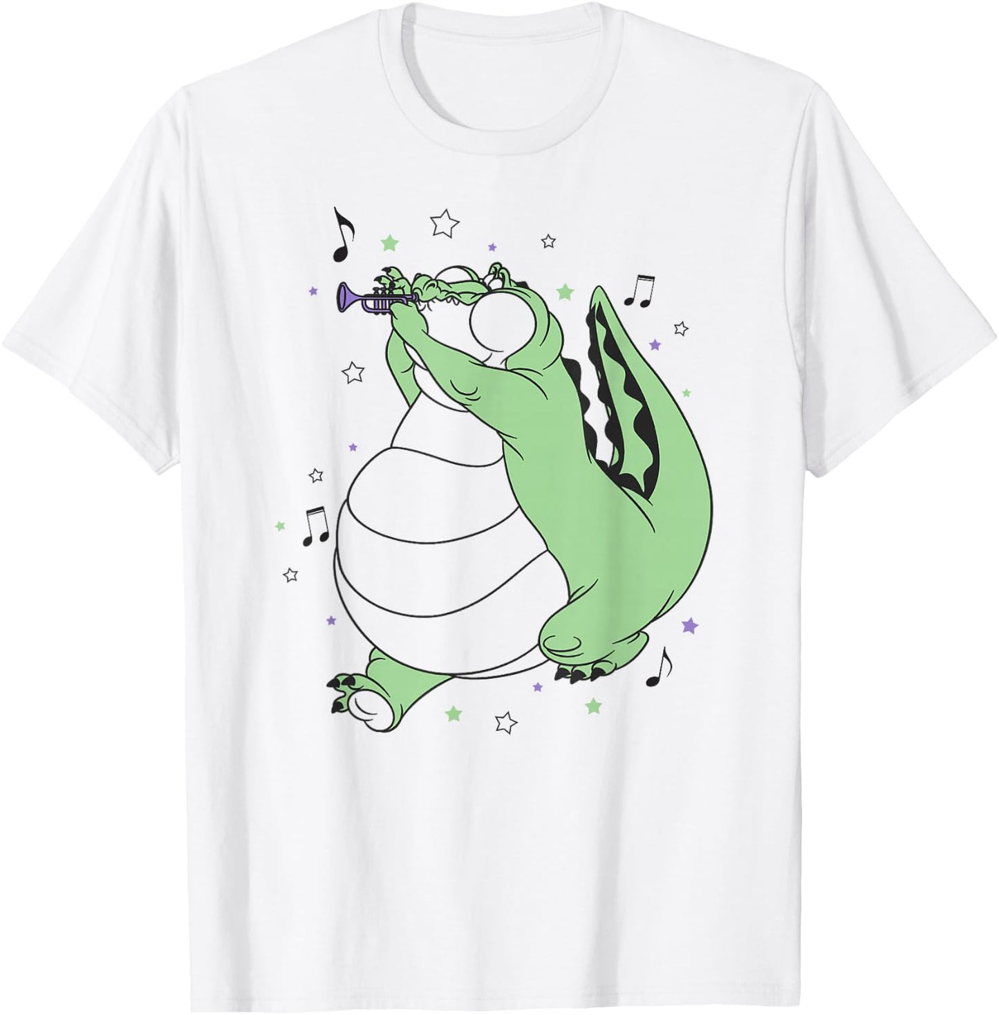 Disney The Princess and The Frog Jazzy Louis Chest Portrait T-Shirt - T-Shirt | White