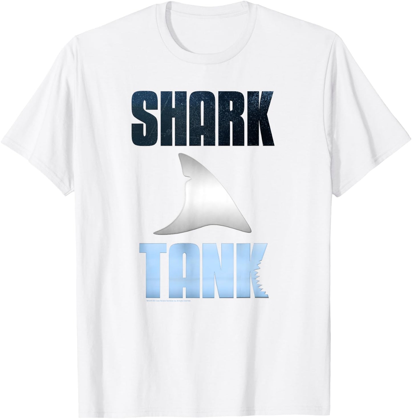 Shark Tank Full Color Logo T-Shirt - T-Shirt | White