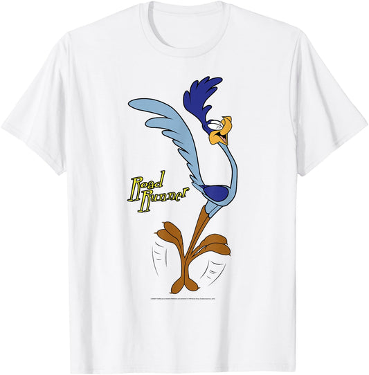 Looney Tunes Road Runner Happy Portrait T-Shirt - T-Shirt | White