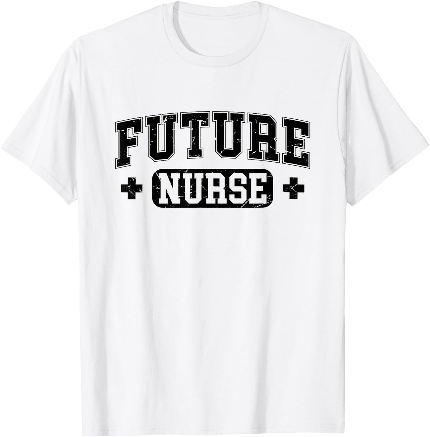 Future Nurse Student Funny Nursing Design Men T-Shirt - T-Shirt | White