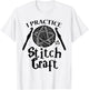 Crochet Stitch Craft T-Shirt - T-Shirt | White