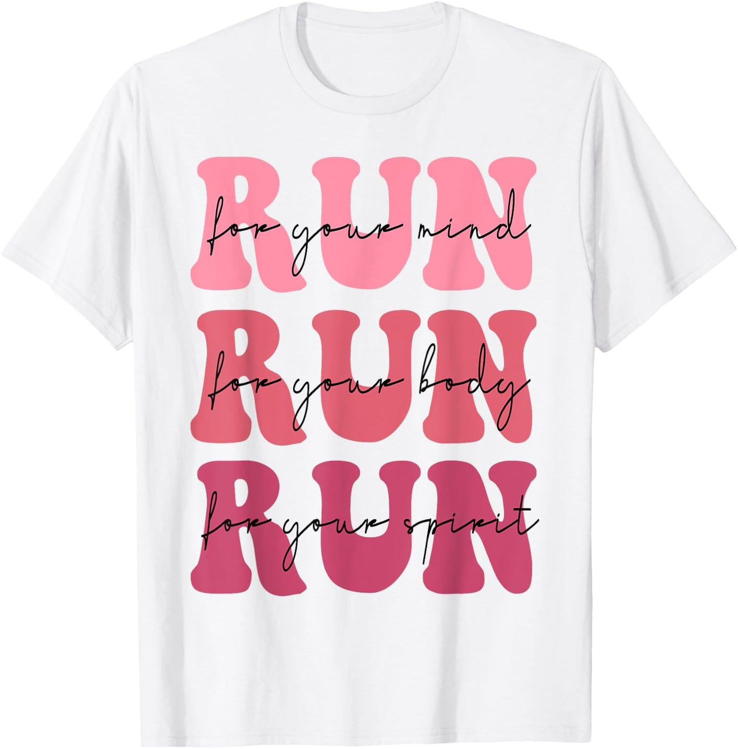 In My Runner Era Groovy Retro Women Running Lover Runner T-Shirt - T-Shirt | White