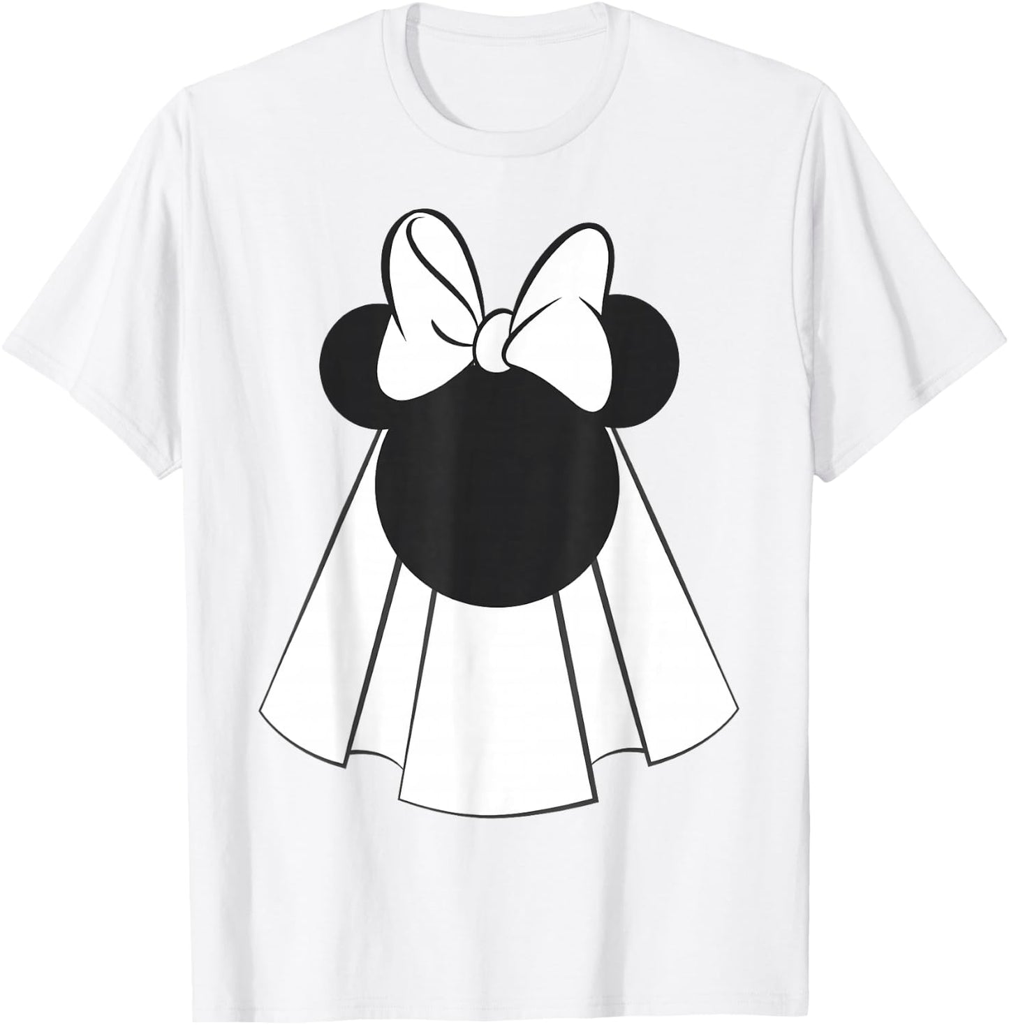 Disney Mickey and Friends Minnie Mouse Bride T-Shirt - T-Shirt | White
