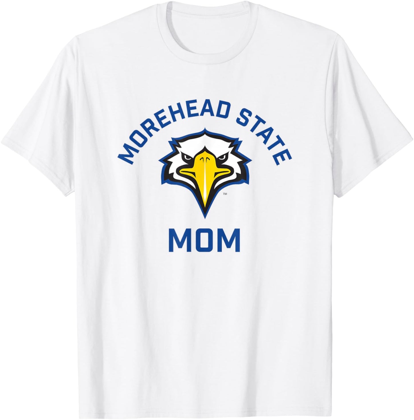 Morehead State University Eagles Arched Mom T-Shirt - T-Shirt | White