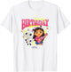 DreamWorks Gabby's Dollhouse Birthday It's My Birthday Logo T-Shirt - T-Shirt | White