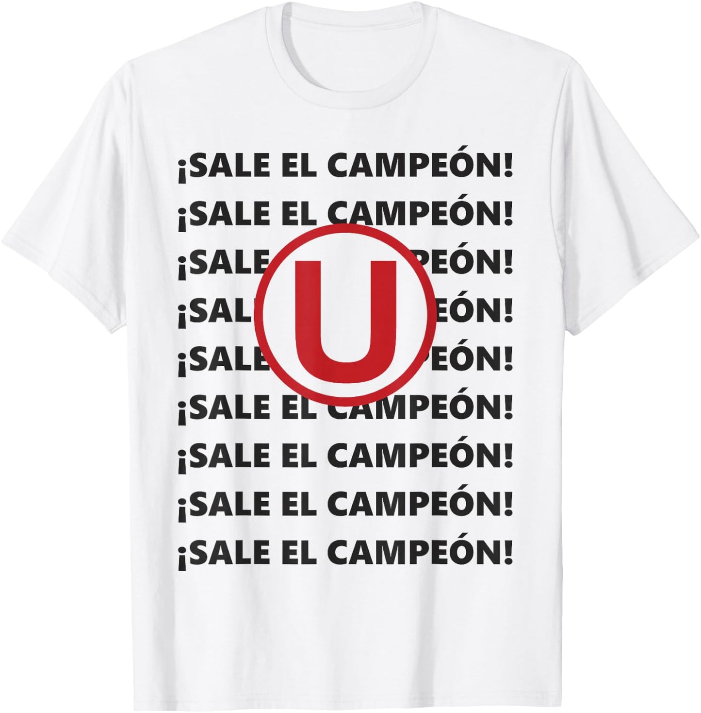 Club Universitario de Deportes Peru Men Monumental Lima La U T-Shirt - T-Shirt | White