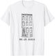 Park Slope Brooklyn Brownstone T-Shirt - T-Shirt | White