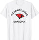 University of the Incarnate Word Cardinals Arched Grandma T-Shirt - T-Shirt | White