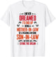 Funny Mother In Law Son In Law Quote Men Women T-Shirt - T-Shirt | White
