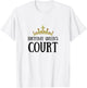 Birthday Girl Birthday Queen Court Royal Court Friends Crown T-Shirt - T-Shirt | White