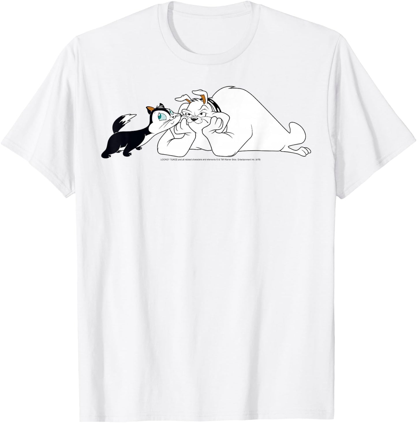 Looney Tunes Marc Antony and Pussyfoot T-Shirt - T-Shirt | White