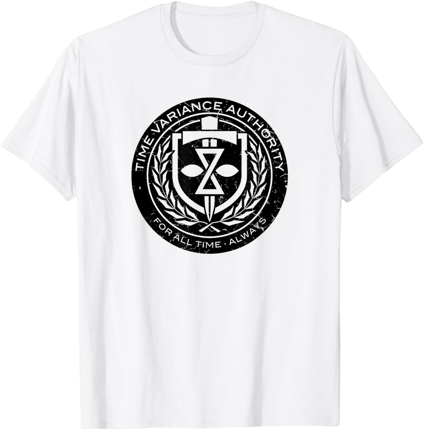 Marvel Loki Time Variance Authority Badge T-Shirt - T-Shirt | White