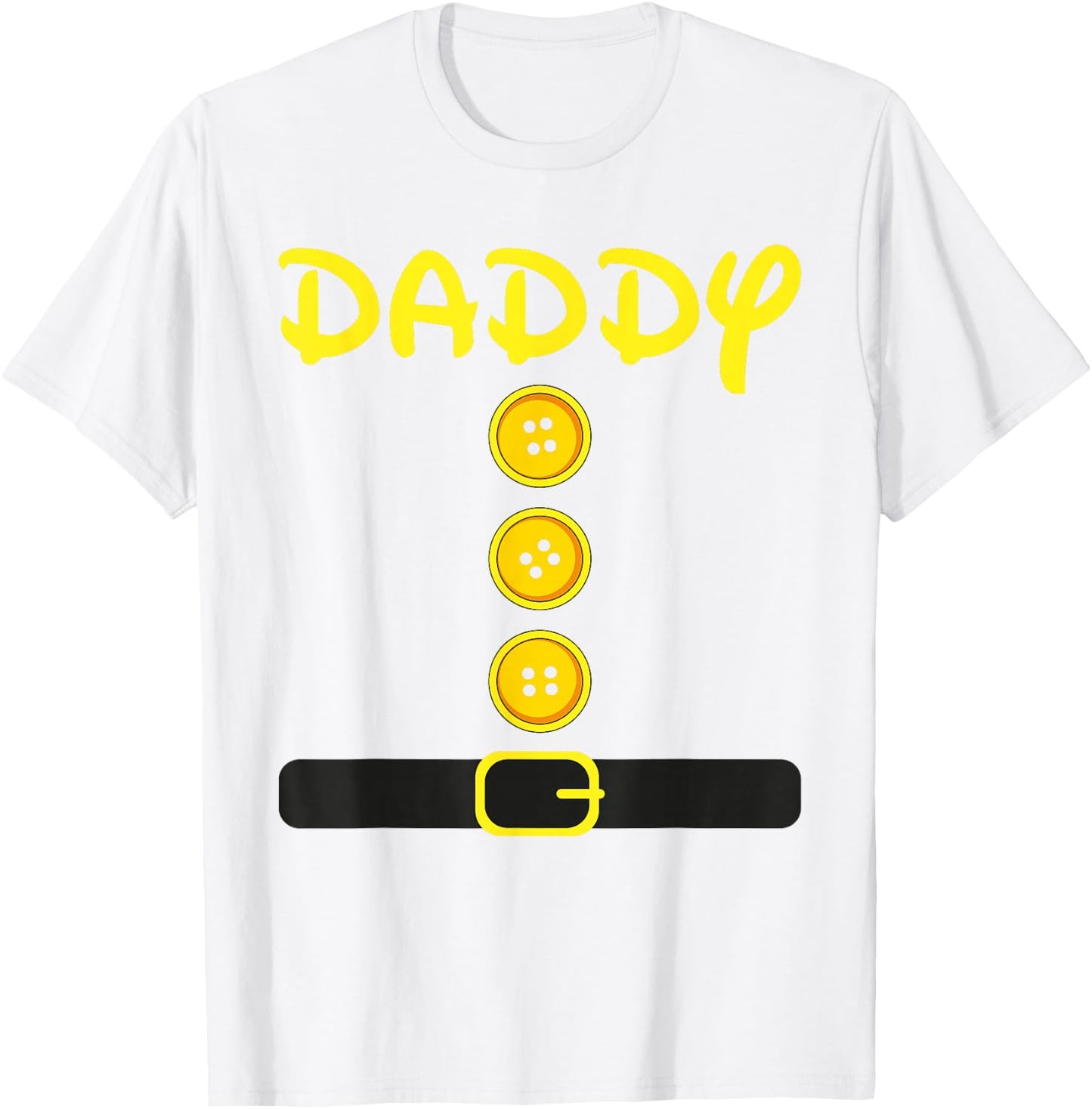 Daddy Dwarf Halloween Family Costume Color Dwarf Matching T-Shirt - T-Shirt | White