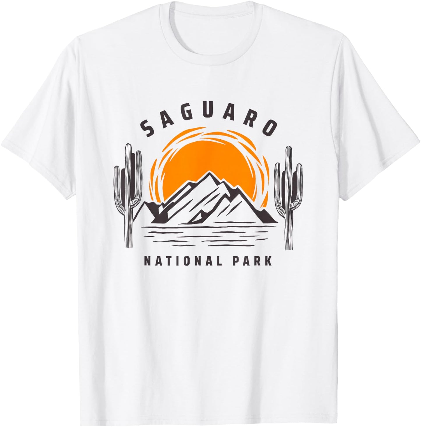 Saguaro National Park Cactus Tucson Arizona Vintage T-Shirt - T-Shirt | White