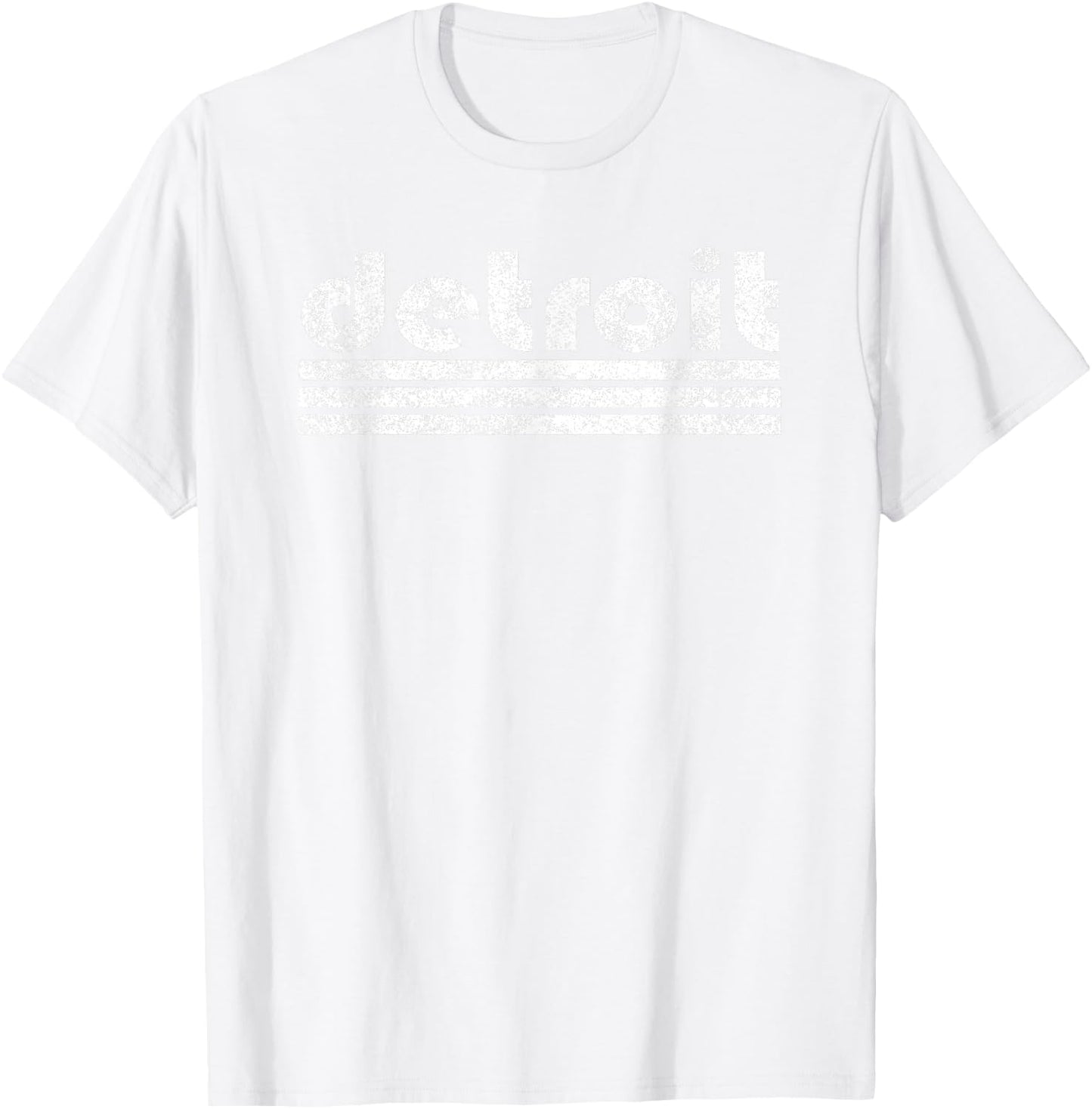 Detroit Retro St. Patrick's Patty's Paddy's Day T-Shirt - T-Shirt | White