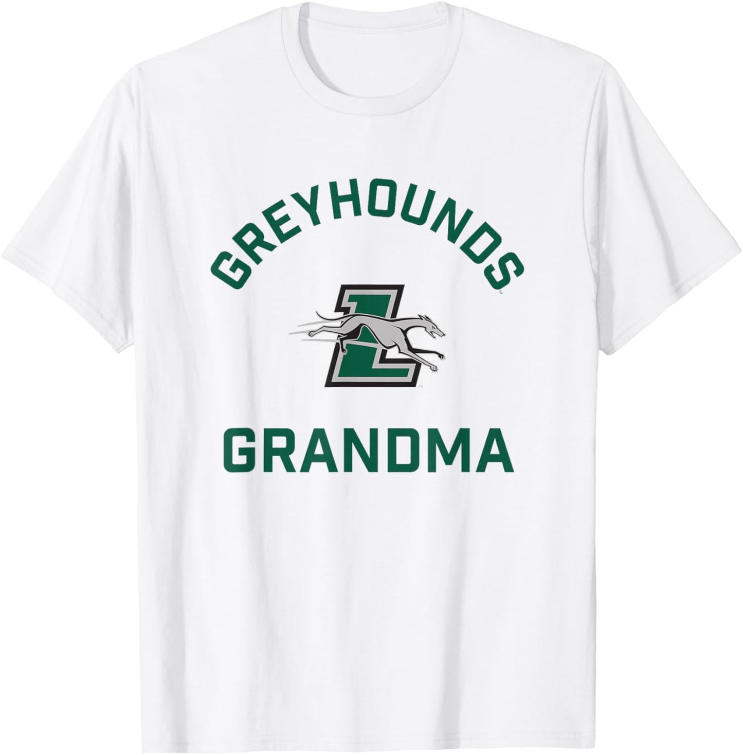 Loyola University Maryland Greyhounds Arched Grandma T-Shirt - T-Shirt | White