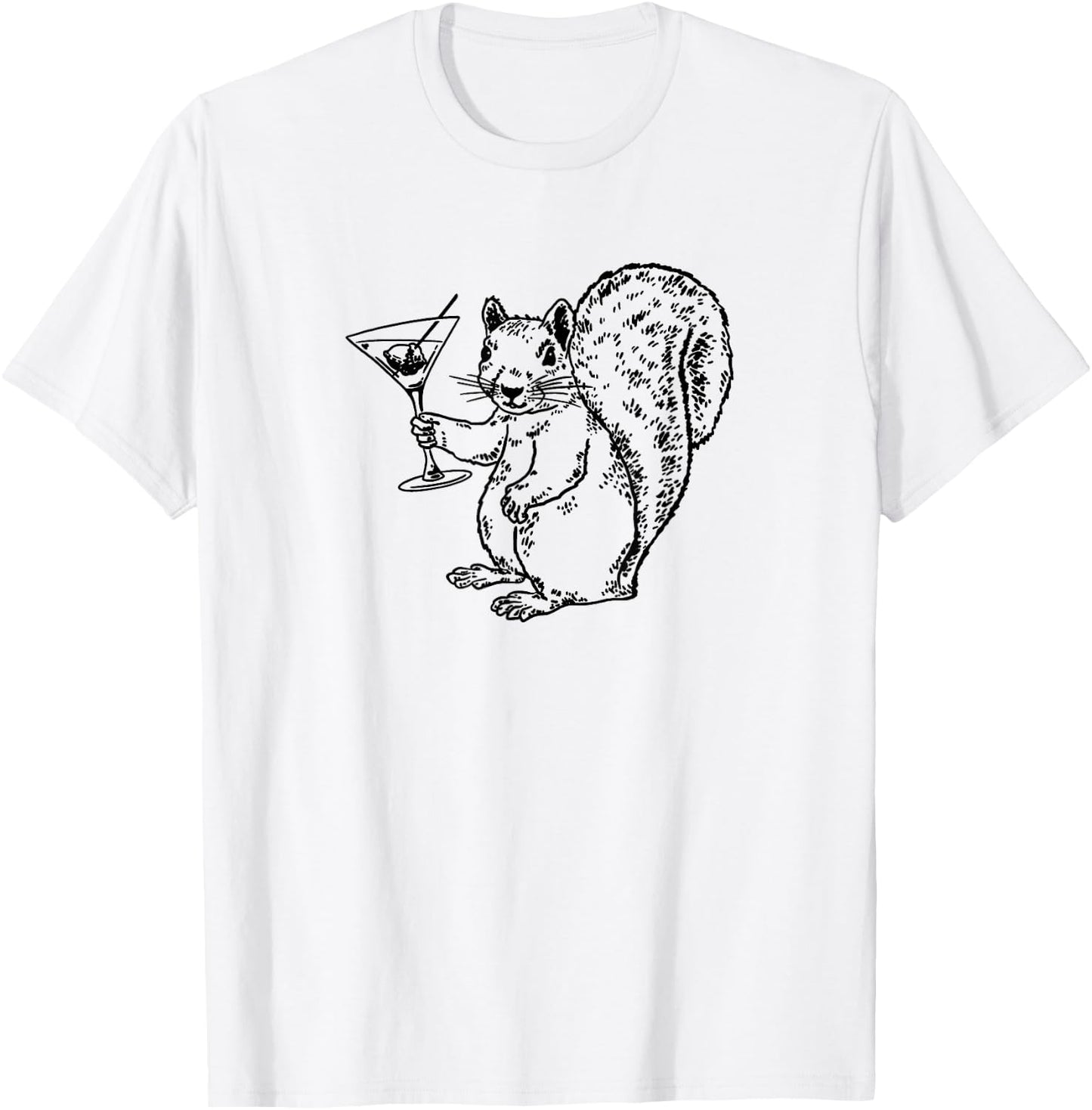 NPR Planet Money Squirrel T-Shirt - T-Shirt | White