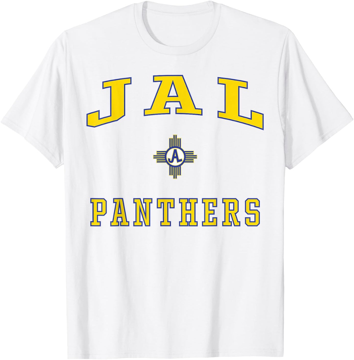 Jal High School Panthers T-Shirt - T-Shirt | White