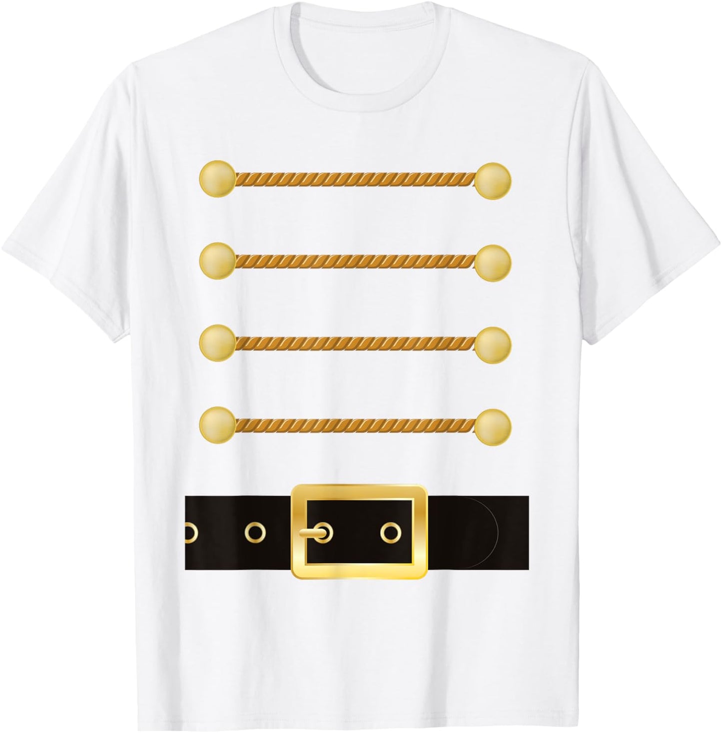 Nutcracker Character Soldier Costume Uniform Funny Christmas T-Shirt - T-Shirt | White
