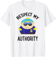 South Park Cartman Respect My Authority T-Shirt - T-Shirt | White