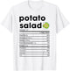 Potato Salad Nutrition Facts T-Shirt - T-Shirt | White
