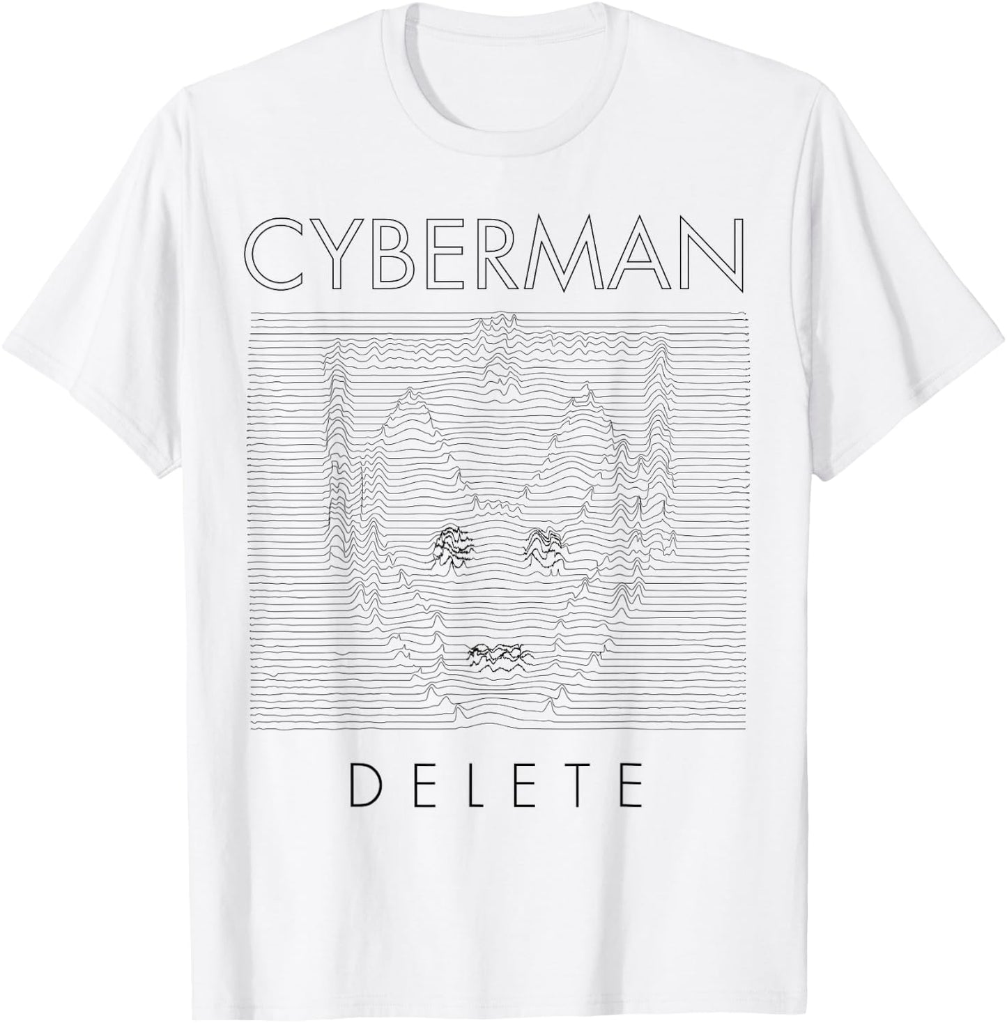 Spacetime-Tour Cybermen Intergalactic Time-Travel T-Shirt - T-Shirt | White