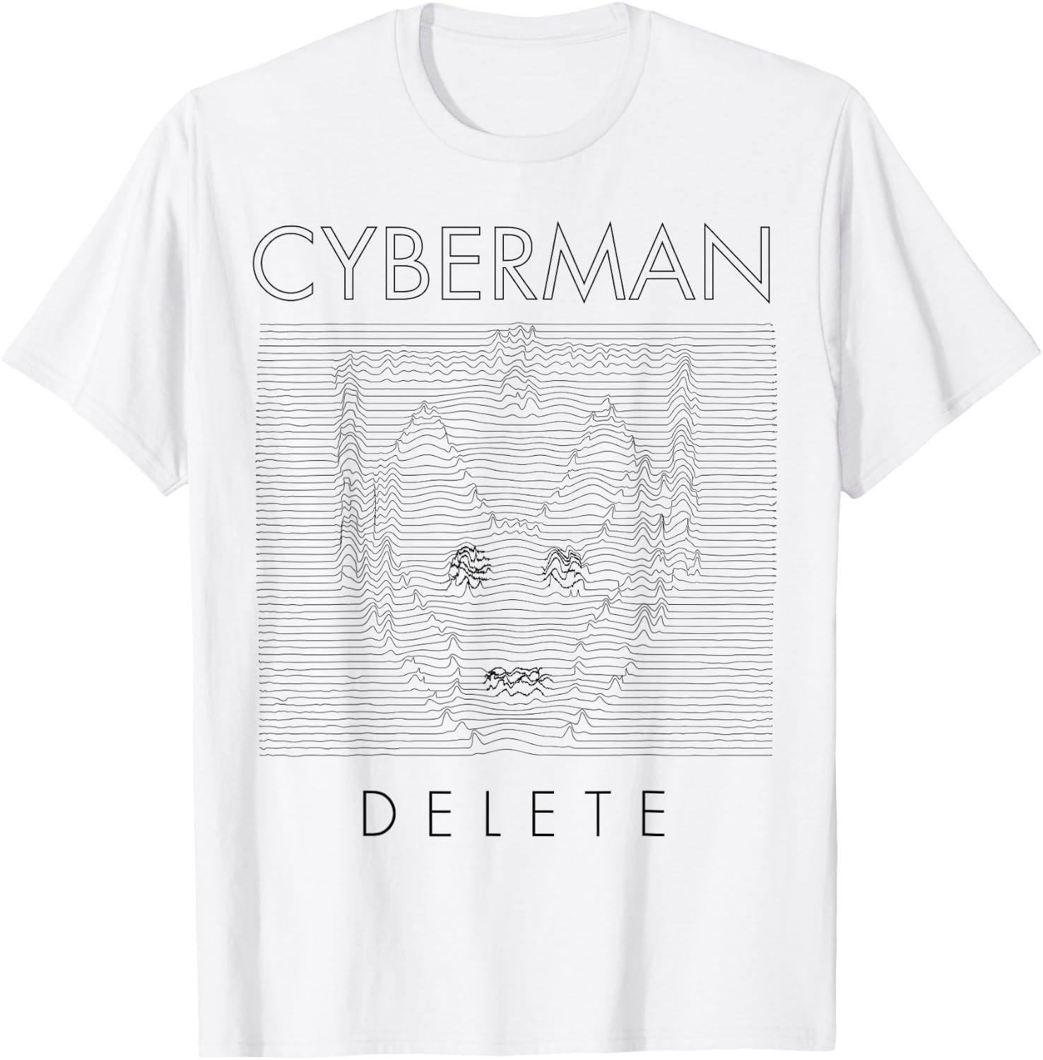 Spacetime-Tour Cybermen Intergalactic Time-Travel T-Shirt - T-Shirt | White