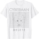 Spacetime-Tour Cybermen Intergalactic Time-Travel T-Shirt - T-Shirt | White