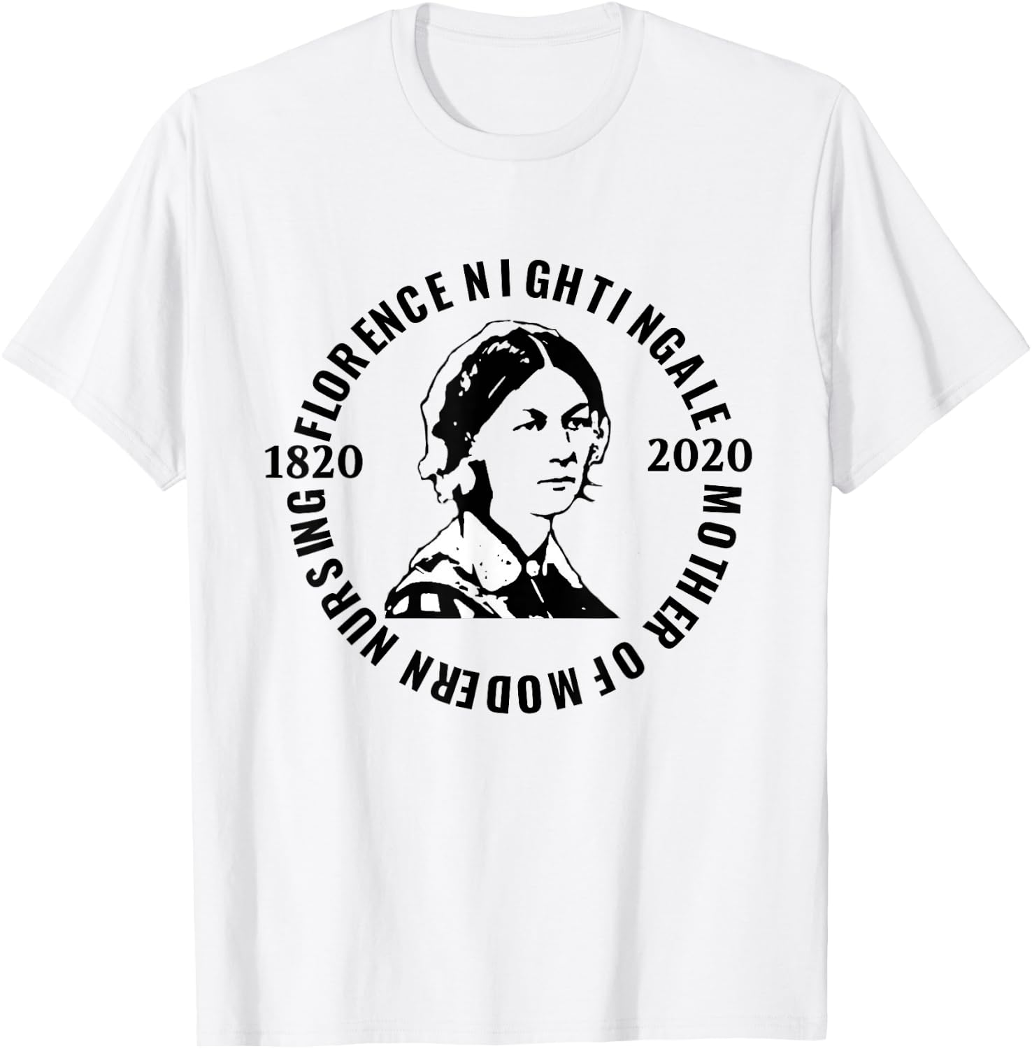200th Anniversary of Florence Nightingale T-Shirt - T-Shirt | White