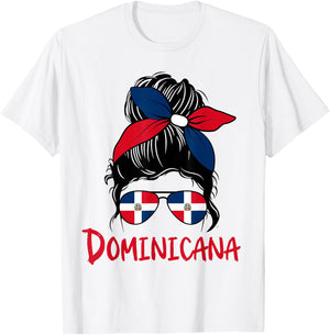 Republica dominicana graphic design for girls kid toodler RD T-Shirt - T-Shirt | White