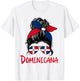 Republica dominicana graphic design for girls kid toodler RD T-Shirt - T-Shirt | White