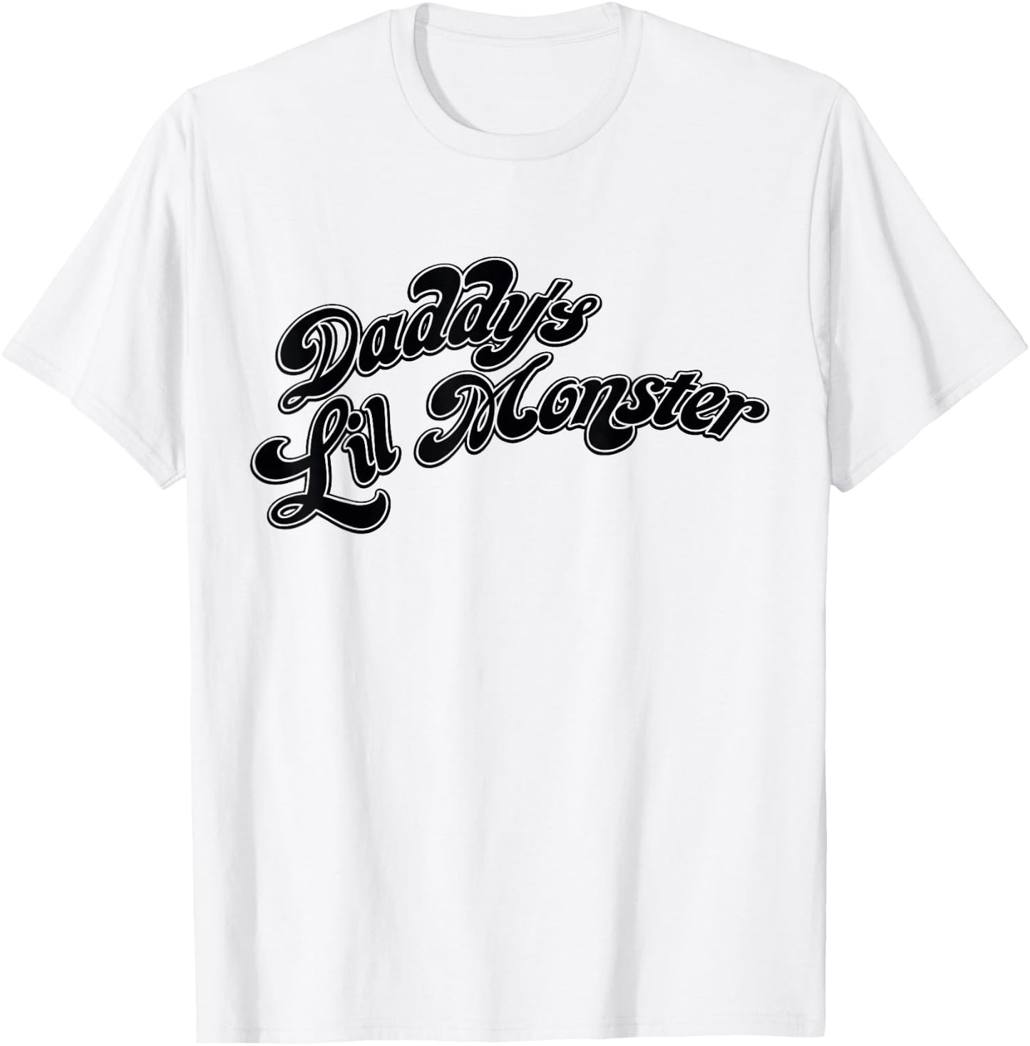 DC Suicide Squad Harley Quinn Daddys Lil Monster T-Shirt - T-Shirt | White
