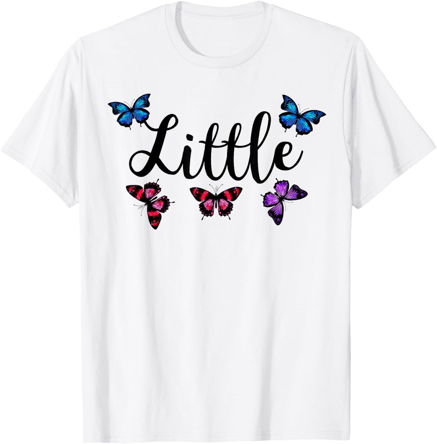 Big Little Sorority Butterfly Reveal Pledge Rush Alumnae T-Shirt - T-Shirt | White