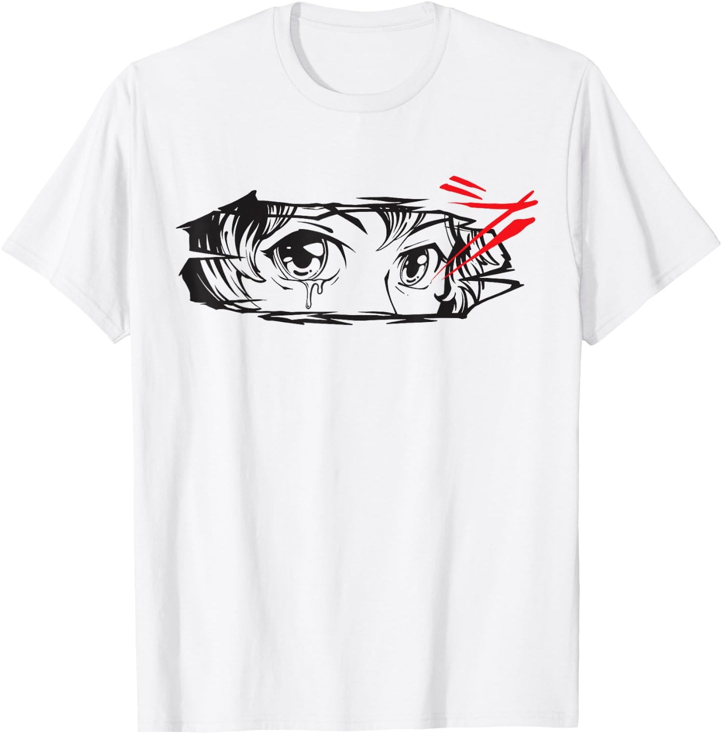 Anime Eyes T-Shirt - T-Shirt | White