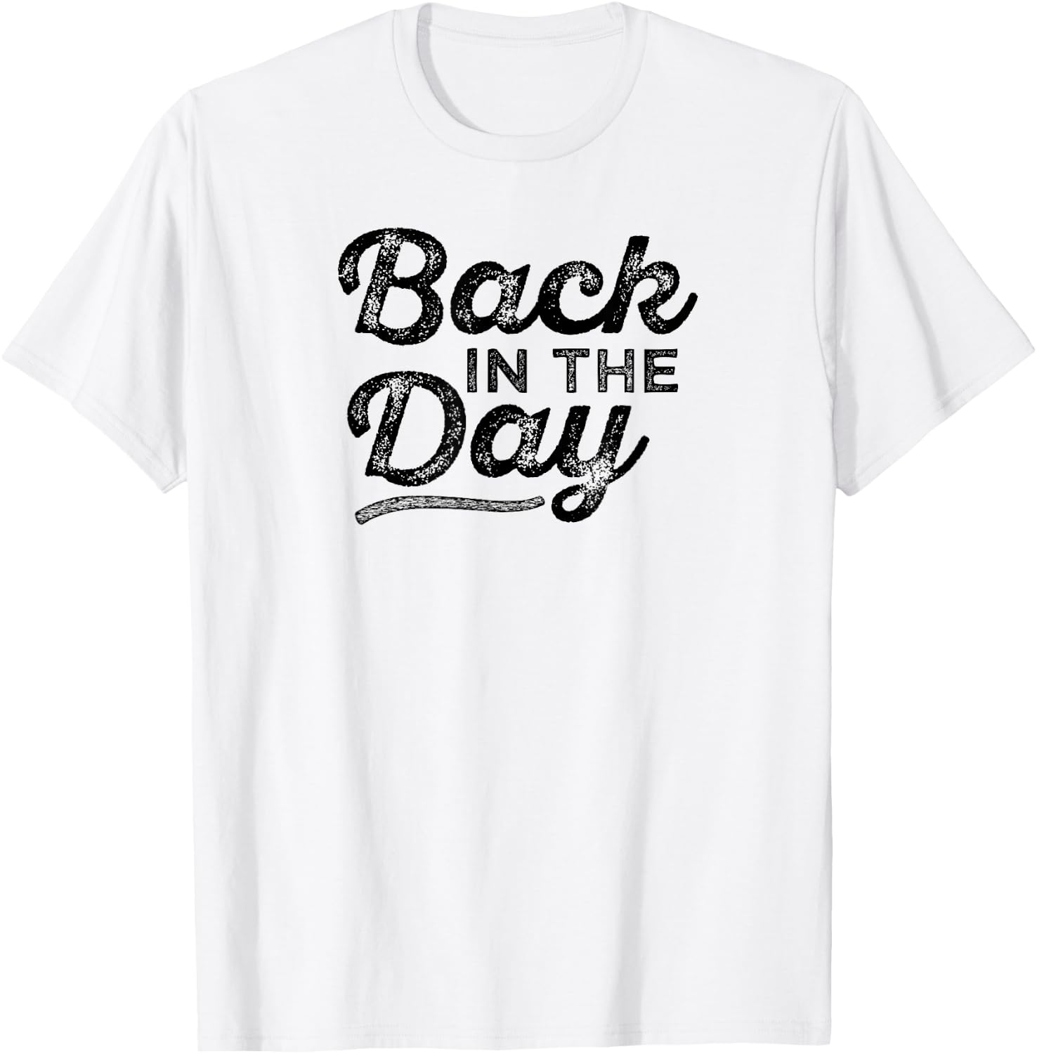 Back In The Day Vintage T-Shirt - T-Shirt | White