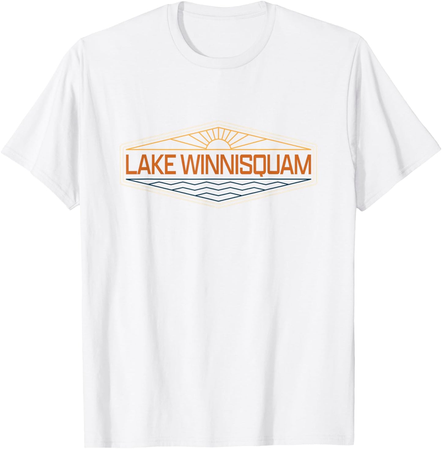 Lake Winnisquam New Hampshire T-Shirt - T-Shirt | White
