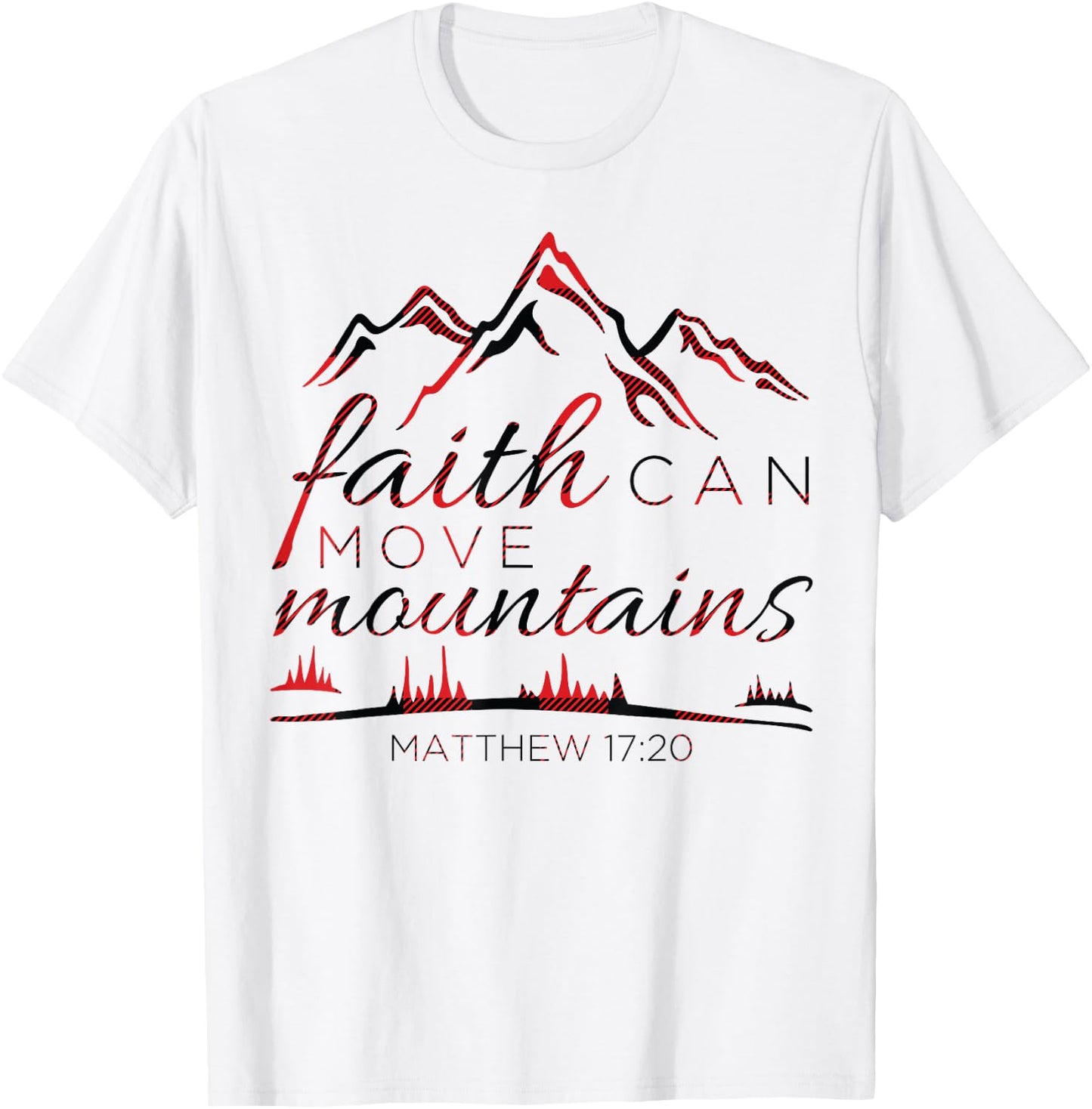 Christian Faith Religious Bible Verse Gifts Women Teen Girls T-Shirt - T-Shirt | White