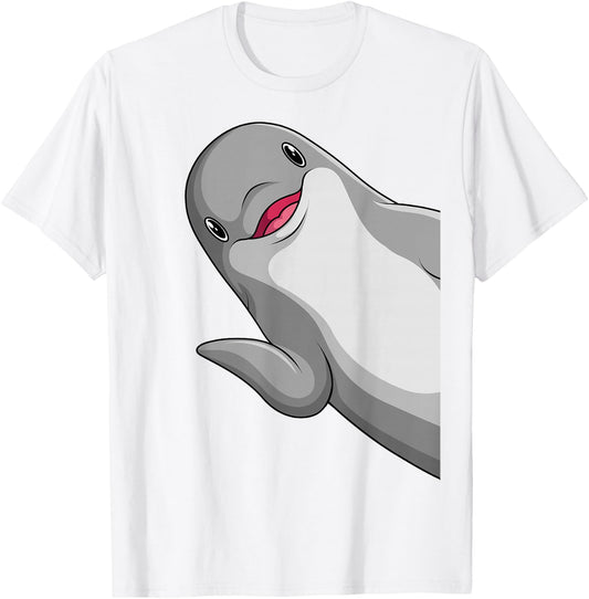 Dolphin Kids Girls Boys Women T-Shirt - T-Shirt | White