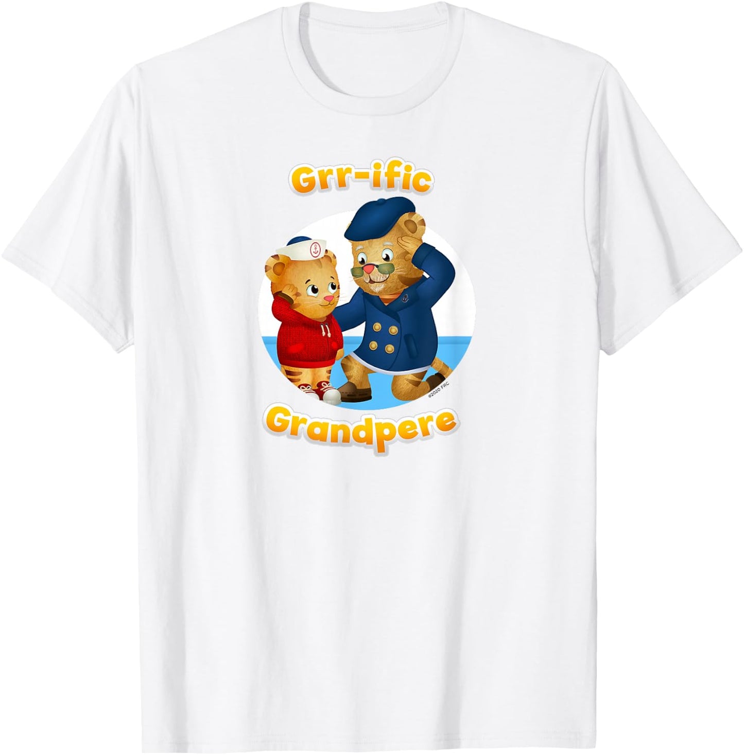 Daniel Tiger's Neighborhood: Grr-ific Grandpere T-Shirt - T-Shirt | White