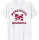 Morehouse College Maroon Tigers Arched Grandma T-Shirt - T-Shirt | White