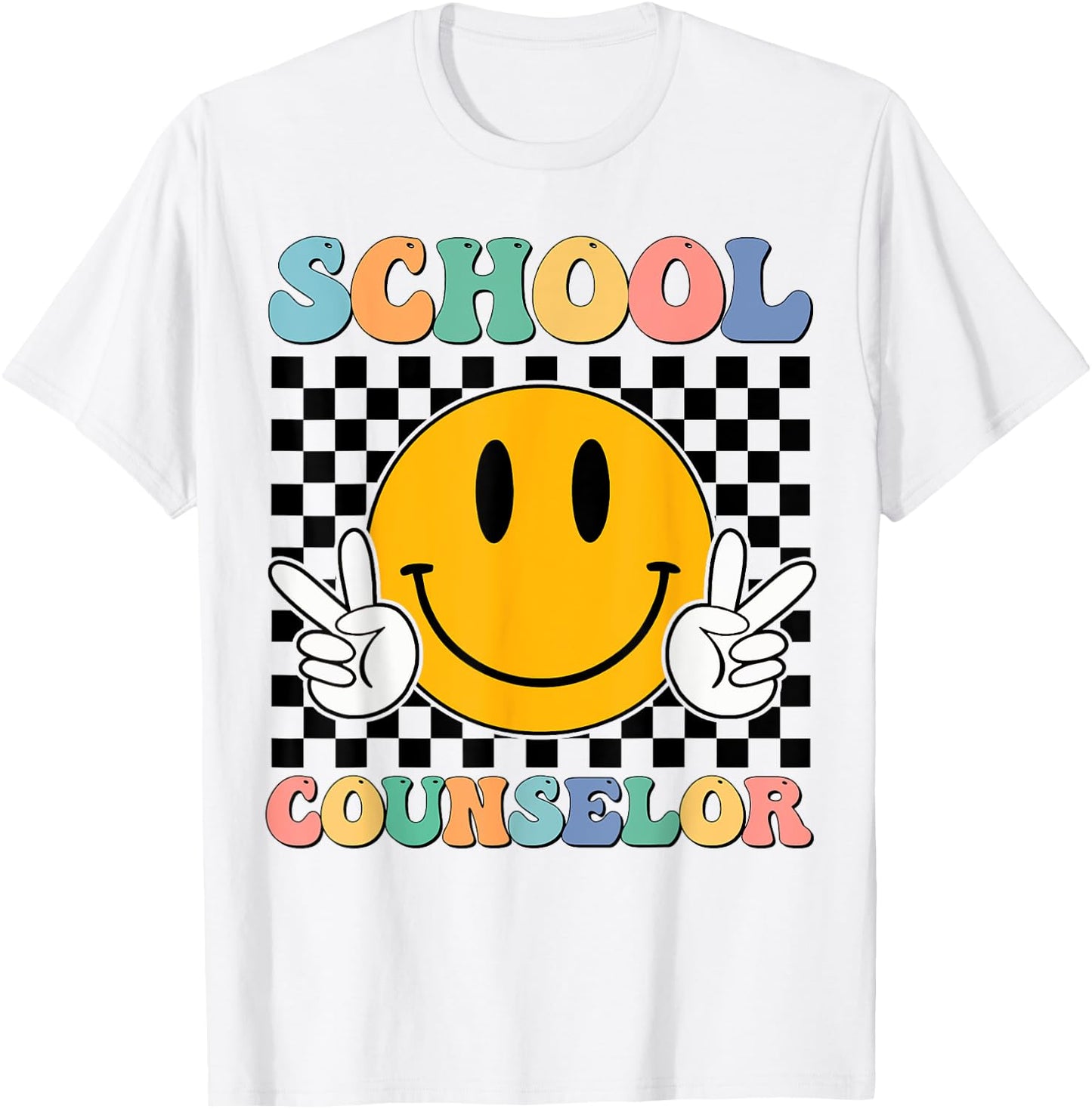 School Counselor Teacher Counseling Office School Guidance T-Shirt - T-Shirt | White