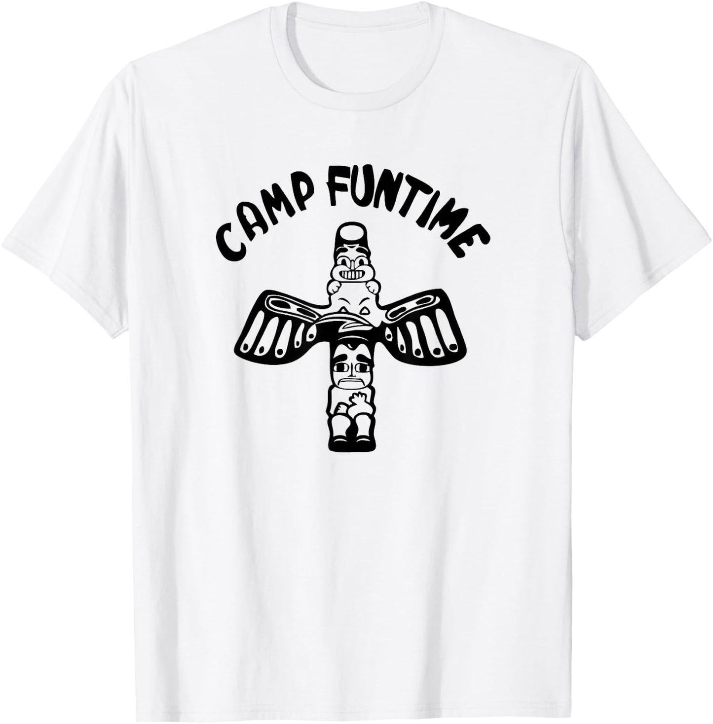 Camp Funtime, Gift, Punk, Rock, Retro, Summer T-Shirt - T-Shirt | White