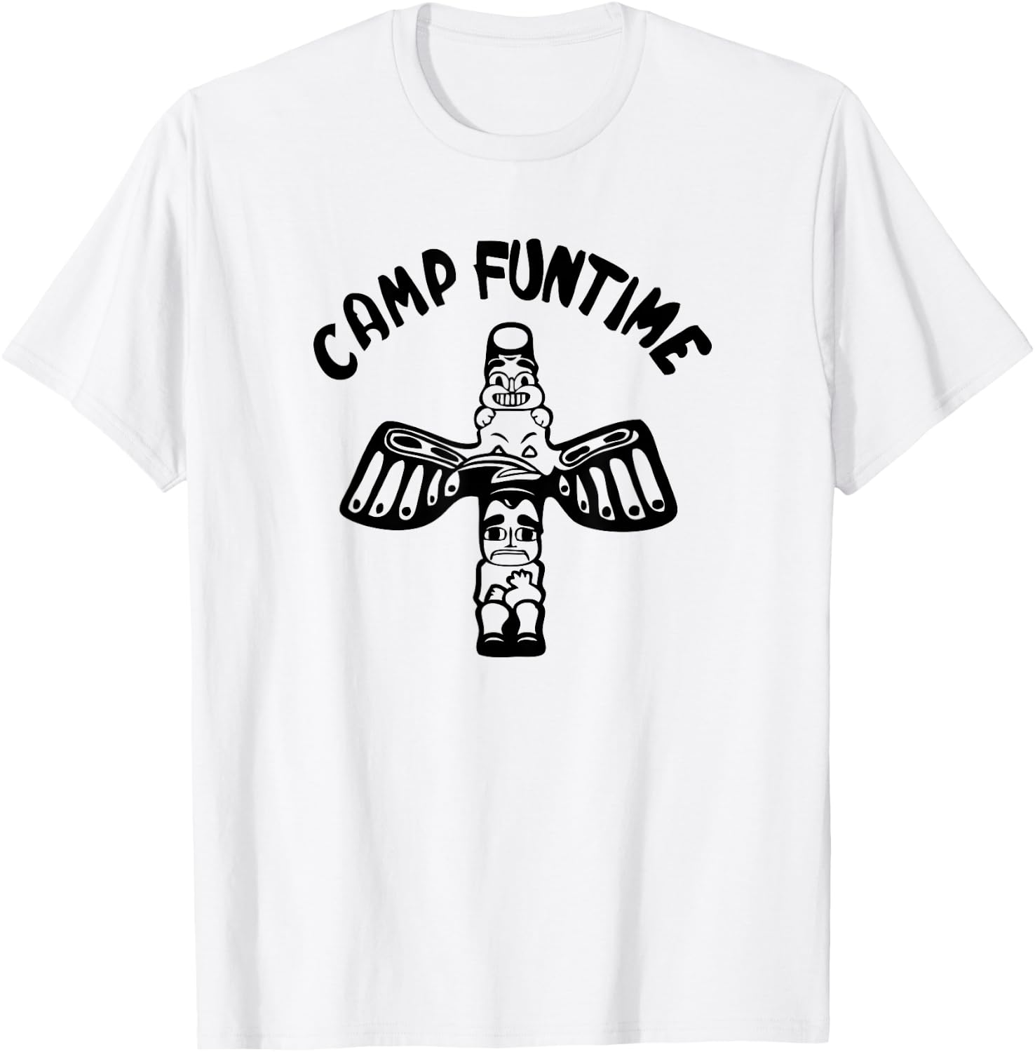 Camp Funtime, Gift, Punk, Rock, Retro, Summer T-Shirt - T-Shirt | White